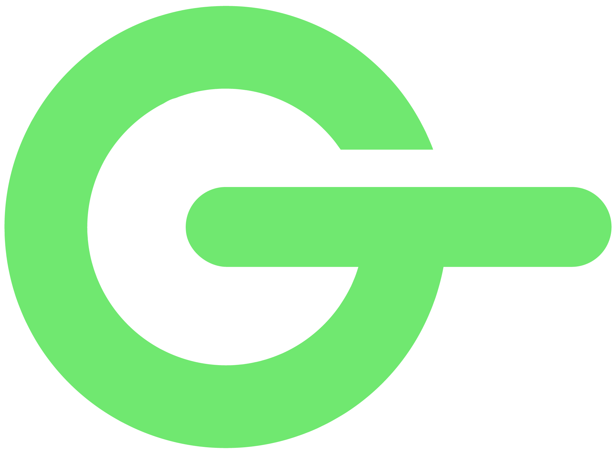 Grön Laser symbol